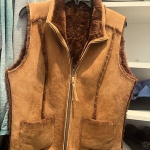 Sheepskin vest